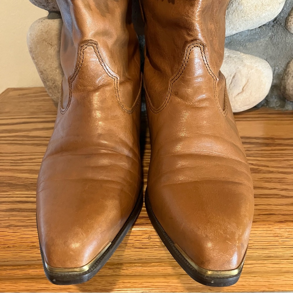 Durango | Fringed Leather Western Boots w/ J Snip Toe - Picture 7 of 13
